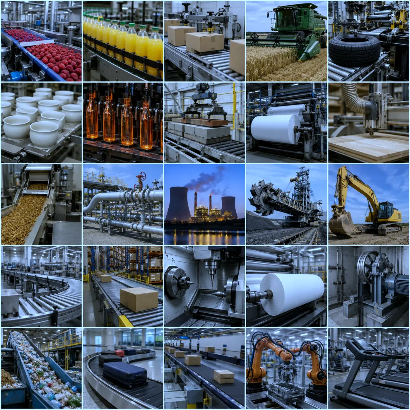 Overview of industrial applications supported by QTM Group