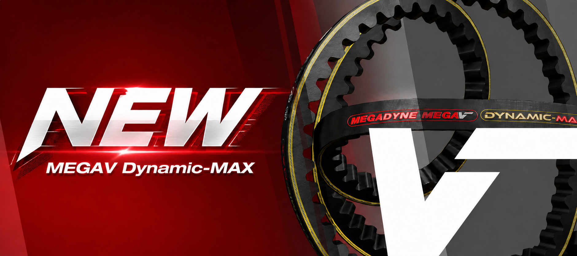 New Megadyne MEGAV Dynamic-MAX belts