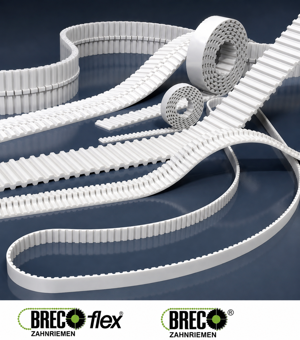 BRECOFLEX and BRECO polyurethane timing belts