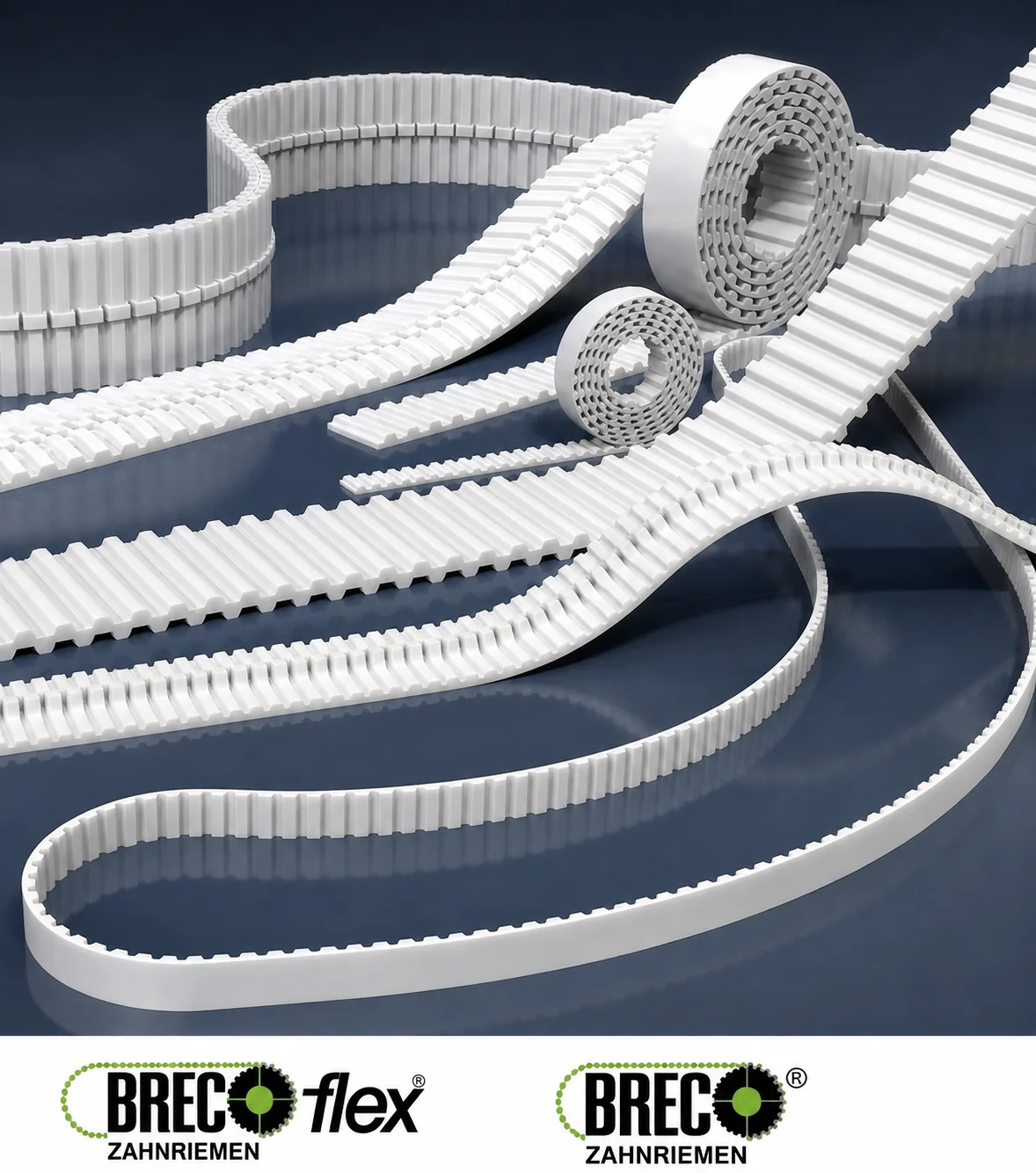 BRECOFLEX and BRECO polyurethane timing belts